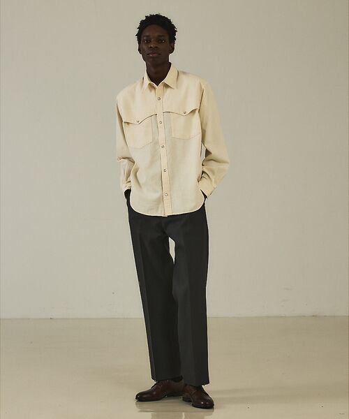 DESIGNWORKS / デザインワークス シャツ・ブラウス | 【ライトオンス】ウエスタン デニムシャツ | 詳細4