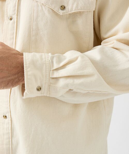 DESIGNWORKS / デザインワークス シャツ・ブラウス | 【ライトオンス】ウエスタン デニムシャツ | 詳細6