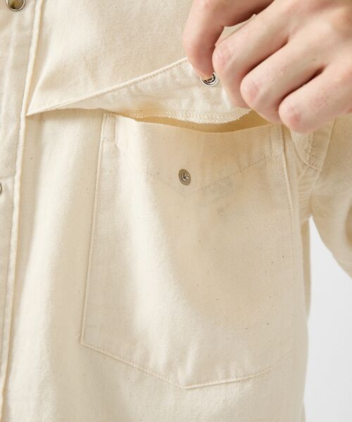 DESIGNWORKS / デザインワークス シャツ・ブラウス | 【ライトオンス】ウエスタン デニムシャツ | 詳細7