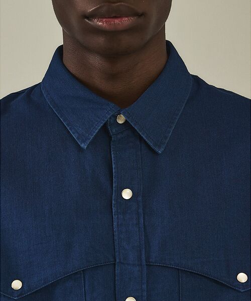 DESIGNWORKS / デザインワークス シャツ・ブラウス | 【ライトオンス】ウエスタン デニムシャツ | 詳細13
