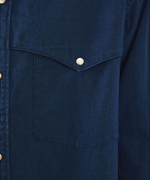 DESIGNWORKS / デザインワークス シャツ・ブラウス | 【ライトオンス】ウエスタン デニムシャツ | 詳細17