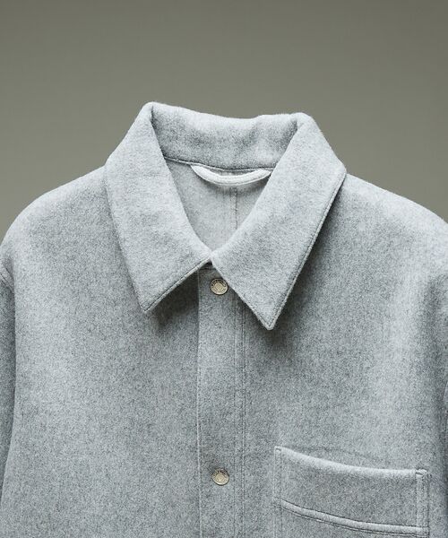 DESIGNWORKS / デザインワークス ブルゾン | Super110's フレンチ カバーオール / リバー仕立て | 詳細14