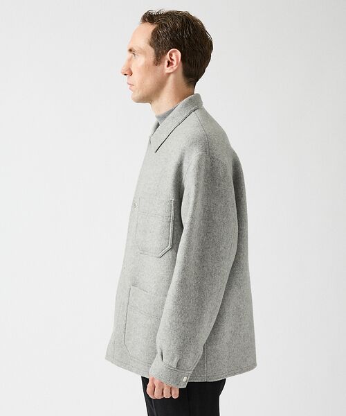 DESIGNWORKS / デザインワークス ブルゾン | Super110's フレンチ カバーオール / リバー仕立て | 詳細2