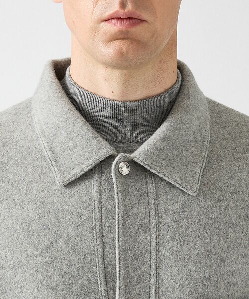 DESIGNWORKS / デザインワークス ブルゾン | Super110's フレンチ カバーオール / リバー仕立て | 詳細4