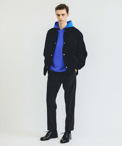 DESIGNWORKS / デザインワークス ブルゾン | Super110's フレンチ カバーオール / リバー仕立て | 詳細15