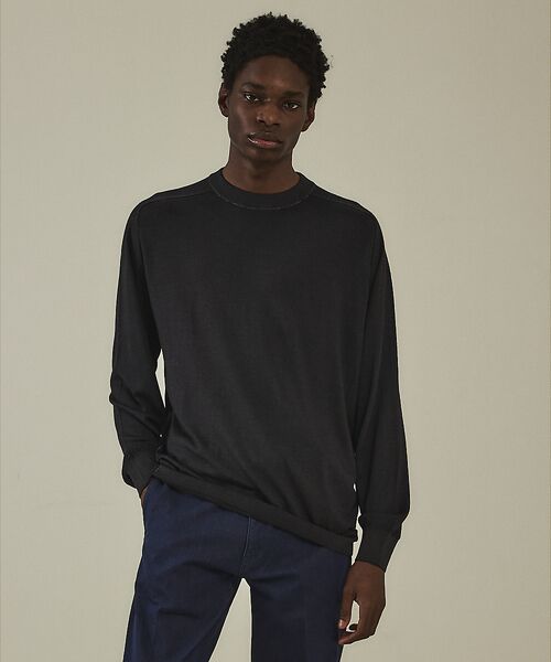 DESIGNWORKS / デザインワークス ニット・セーター | アシッドニット クルーネックプルオーバー | 詳細15