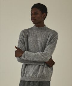 DESIGNWORKS / デザインワークス ニット・セーター | カシミヤ モックネック プルオーバーニット