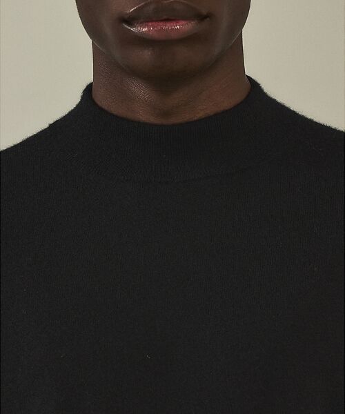 DESIGNWORKS / デザインワークス ニット・セーター | カシミヤ モックネック プルオーバーニット | 詳細8