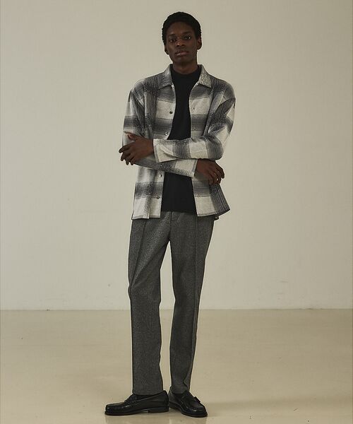 DESIGNWORKS / デザインワークス ニット・セーター | カシミヤ モックネック プルオーバーニット | 詳細12