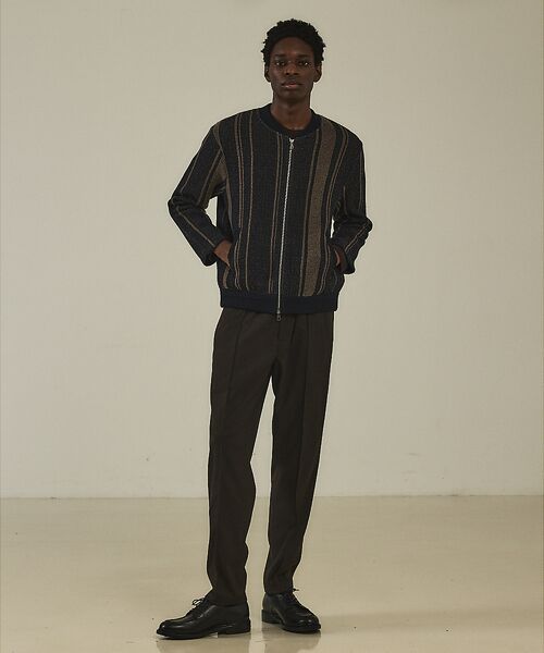 DESIGNWORKS / デザインワークス ブルゾン | ランダムストライプ MA-1 | 詳細9