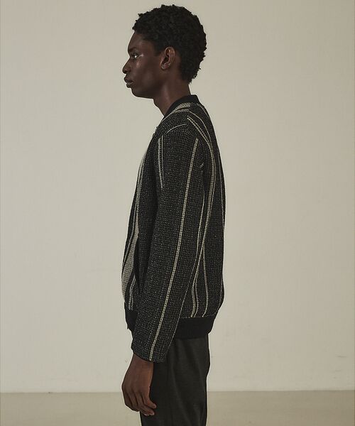 DESIGNWORKS / デザインワークス ブルゾン | ランダムストライプ MA-1 | 詳細10