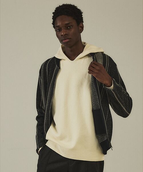 DESIGNWORKS / デザインワークス ブルゾン | ランダムストライプ MA-1 | 詳細20