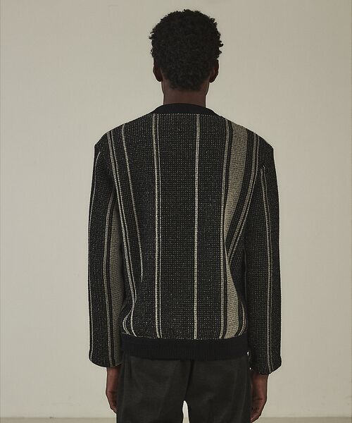 DESIGNWORKS / デザインワークス ブルゾン | ランダムストライプ MA-1 | 詳細11