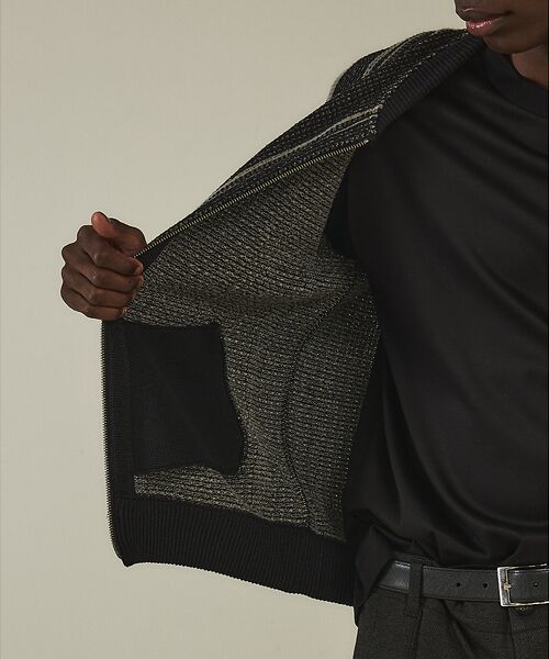 DESIGNWORKS / デザインワークス ブルゾン | ランダムストライプ MA-1 | 詳細17