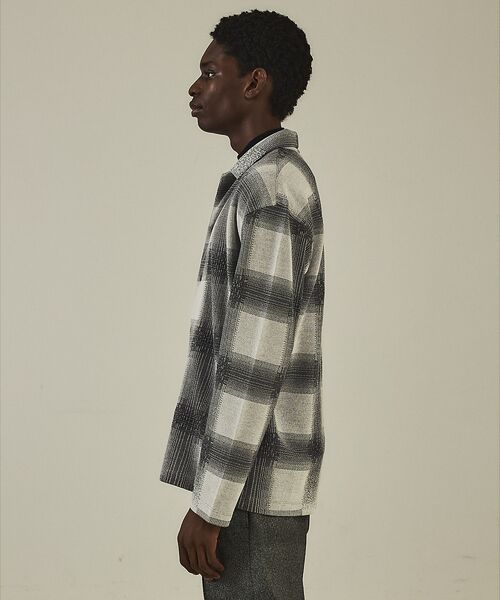 DESIGNWORKS / デザインワークス シャツ・ブラウス | オンブレー ニットシャツ | 詳細2