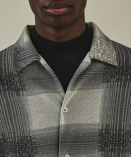 DESIGNWORKS / デザインワークス シャツ・ブラウス | オンブレー ニットシャツ | 詳細4