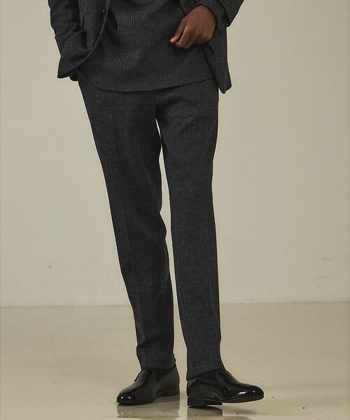 DESIGNWORKS/デザインワークス 【スリーピース対応】フリングウール スムースジャージー パンツ グレー 44