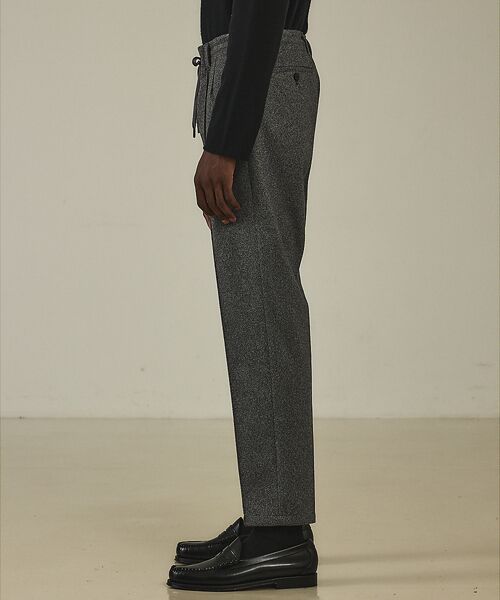 DESIGNWORKS / デザインワークス スラックス・ドレスパンツ | 【定番人気】アクティブセッター フランネル ピンタックイージーパンツ / ストレ | 詳細1