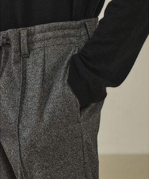 DESIGNWORKS / デザインワークス スラックス・ドレスパンツ | 【定番人気】アクティブセッター フランネル ピンタックイージーパンツ / ストレ | 詳細5