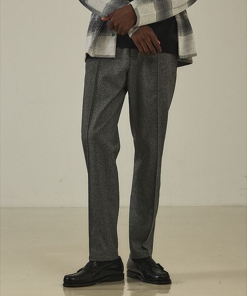 DESIGNWORKS / デザインワークス スラックス・ドレスパンツ | 【定番人気】アクティブセッター フランネル ピンタックイージーパンツ / ストレ | 詳細8