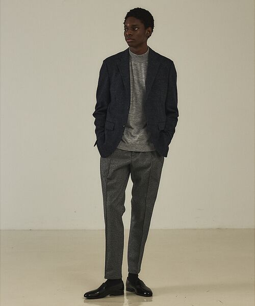 DESIGNWORKS / デザインワークス スラックス・ドレスパンツ | 【定番人気】アクティブセッター フランネル ピンタックイージーパンツ / ストレ | 詳細9