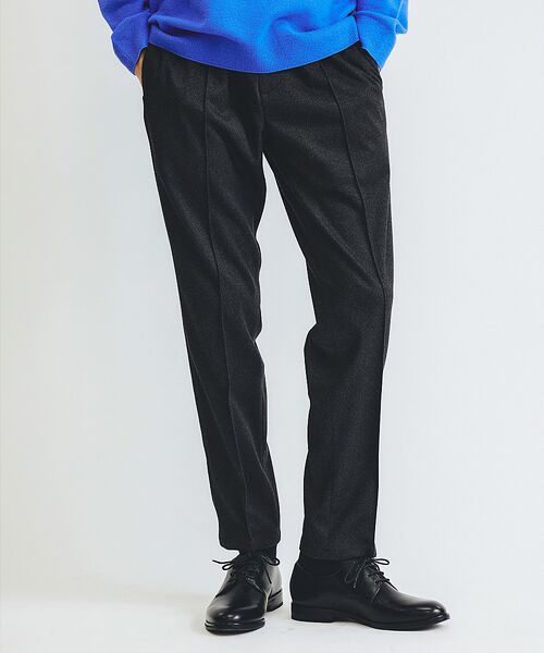 DESIGNWORKS / デザインワークス スラックス・ドレスパンツ | 【定番人気】アクティブセッター フランネル ピンタックイージーパンツ / ストレ | 詳細12