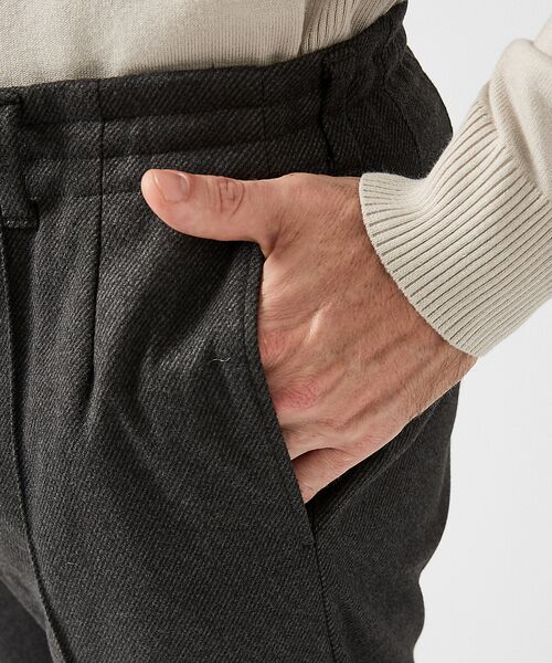 DESIGNWORKS / デザインワークス スラックス・ドレスパンツ | 【定番人気】アクティブセッター フランネル ピンタックイージーパンツ / ストレ | 詳細17