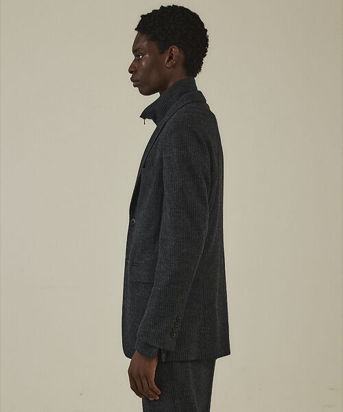 DESIGNWORKS / デザインワークス テーラードジャケット | 【スリーピース対応】フリングウール スムースジャージー ジャケット | 詳細2