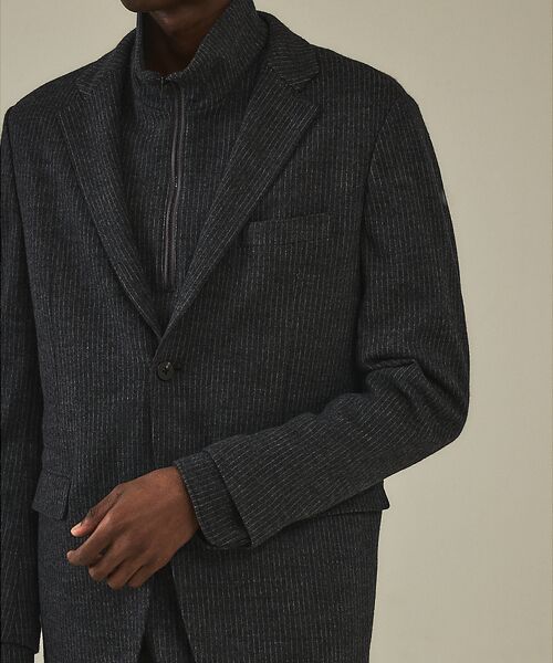 DESIGNWORKS / デザインワークス テーラードジャケット | 【スリーピース対応】フリングウール スムースジャージー ジャケット | 詳細5