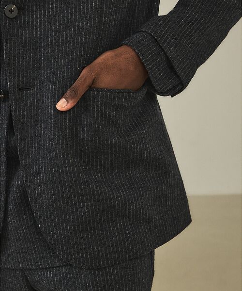 DESIGNWORKS / デザインワークス テーラードジャケット | 【スリーピース対応】フリングウール スムースジャージー ジャケット | 詳細8
