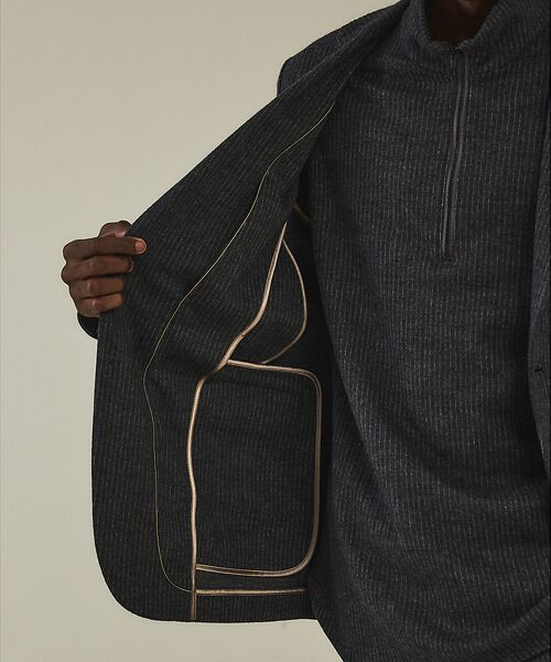 DESIGNWORKS / デザインワークス テーラードジャケット | 【スリーピース対応】フリングウール スムースジャージー ジャケット | 詳細9