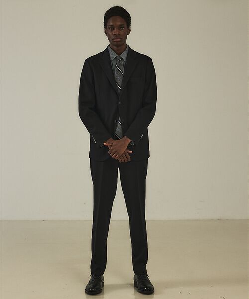 DESIGNWORKS / デザインワークス テーラードジャケット | 【スリーピース対応】フリングウール スムースジャージー ジャケット | 詳細19