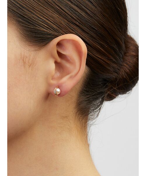 DESIGNWORKS / デザインワークス ピアス・イヤリング | 【Hirotaka /ヒロタカ】BELUGA アコヤパール ピアス S サイズ | 詳細3