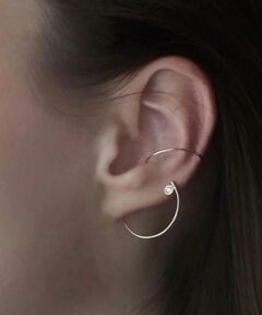 DESIGNWORKS / デザインワークス ピアス・イヤリング | 【Lamie/ラミエ 】 S イヤカフ Dia (S)