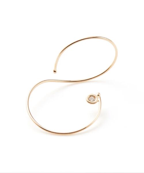 DESIGNWORKS / デザインワークス ピアス・イヤリング | 【Lamie/ラミエ 】 S イヤカフ Dia (S) | 詳細1