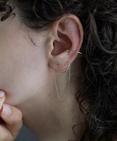 DESIGNWORKS / デザインワークス アクセサリー | 【Lamie/ラミエ 】S Chain チェーンイヤーカフ Dia (S)