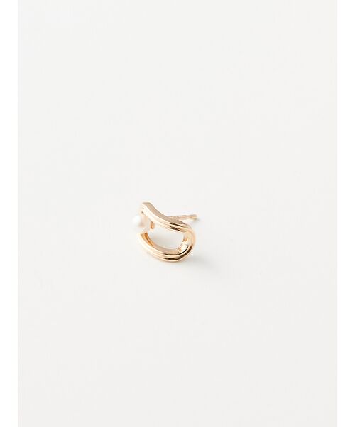 DESIGNWORKS / デザインワークス ピアス・イヤリング | 【Hirotaka /ヒロタカ】BELUGA オブロング パール ピアス | 詳細1