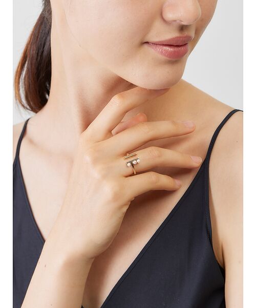 DESIGNWORKS / デザインワークス リング | 【Hirotaka /ヒロタカ】BELUGA アコヤパール リング | 詳細5