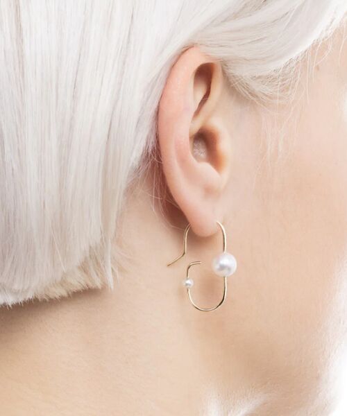 DESIGNWORKS / デザインワークス ピアス・イヤリング | 【Hirotaka /ヒロタカ】Joan Miro Akoya Pearl　ピア | 詳細1