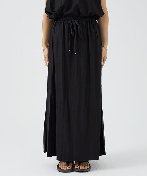 DESIGNWORKS / デザインワークス ロング・マキシ丈スカート | 【セットアップ対応】レーヨンセットアップフレアスカート | 詳細13