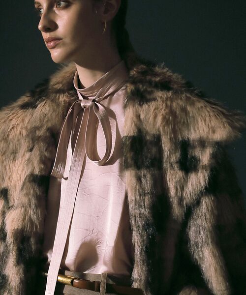 DESIGNWORKS / デザインワークス シャツ・ブラウス | 【BEAUVET/ボーヴェット】キュプラシルクボウタイブラウス | 詳細8