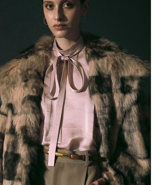 DESIGNWORKS / デザインワークス シャツ・ブラウス | 【BEAUVET/ボーヴェット】キュプラシルクボウタイブラウス | 詳細9