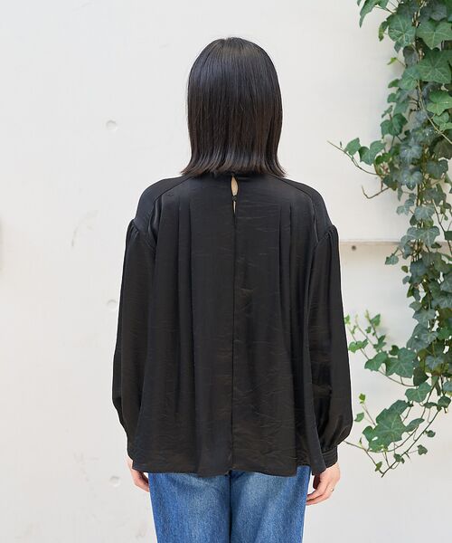 DESIGNWORKS / デザインワークス シャツ・ブラウス | 【BEAUVET/ボーヴェット】キュプラシルクボウタイブラウス | 詳細21