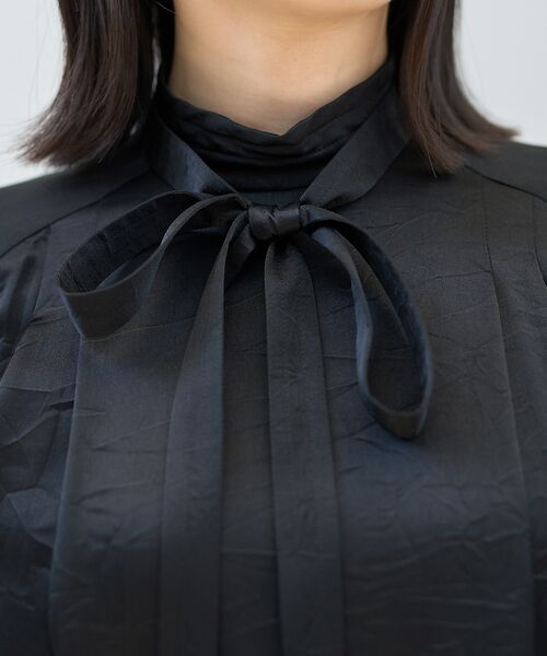 DESIGNWORKS / デザインワークス シャツ・ブラウス | 【BEAUVET/ボーヴェット】キュプラシルクボウタイブラウス | 詳細23