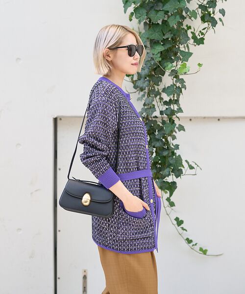 DESIGNWORKS / デザインワークス カーディガン・ボレロ | 【セットアップ対応】【BEAUVET/ボーヴェット 】ニットジャガードロングカー | 詳細3