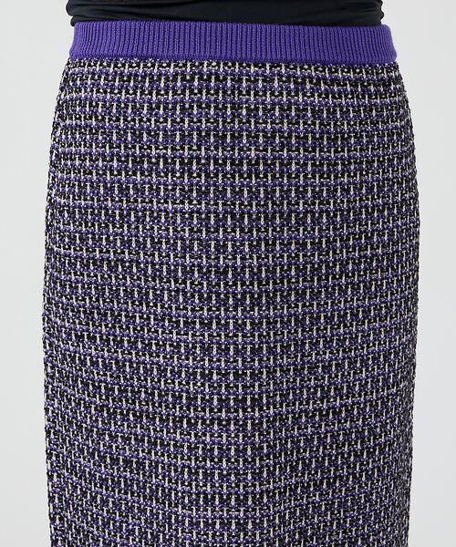 DESIGNWORKS / デザインワークス ロング・マキシ丈スカート | 【セットアップ対応】【BEAUVET/ボーヴェット 】ニットジャガードタイトスカ | 詳細13