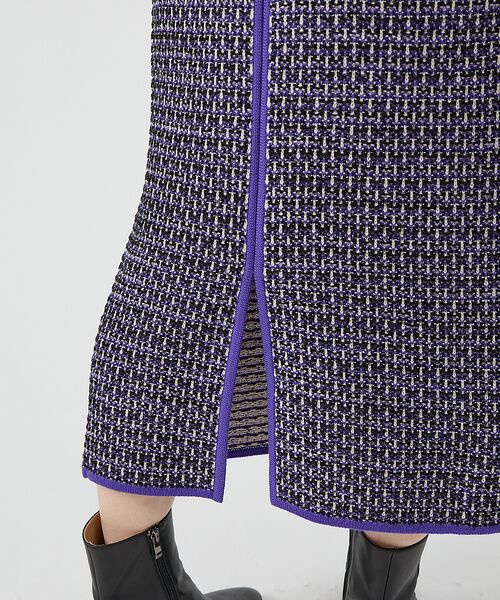 DESIGNWORKS / デザインワークス ロング・マキシ丈スカート | 【セットアップ対応】【BEAUVET/ボーヴェット 】ニットジャガードタイトスカ | 詳細15