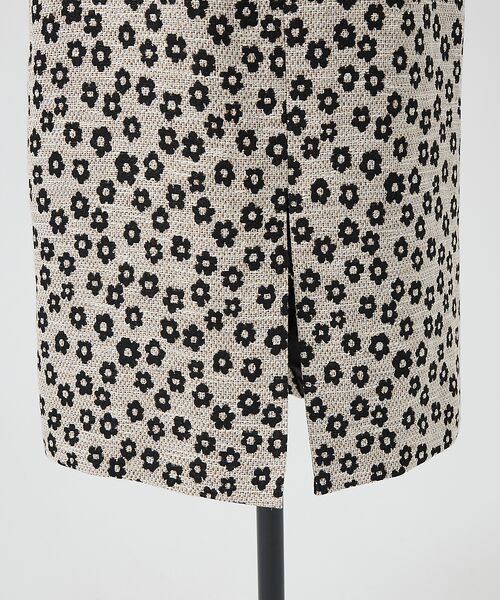 DESIGNWORKS / デザインワークス ワンピース | 【BEAUVET/ボーヴェット 】フラワージャガードノースリワンピース | 詳細15