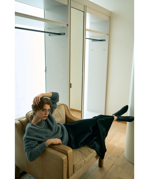 DESIGNWORKS / デザインワークス ニット・セーター | フォックスカシミヤガンジーネックプルオーバー | 詳細7