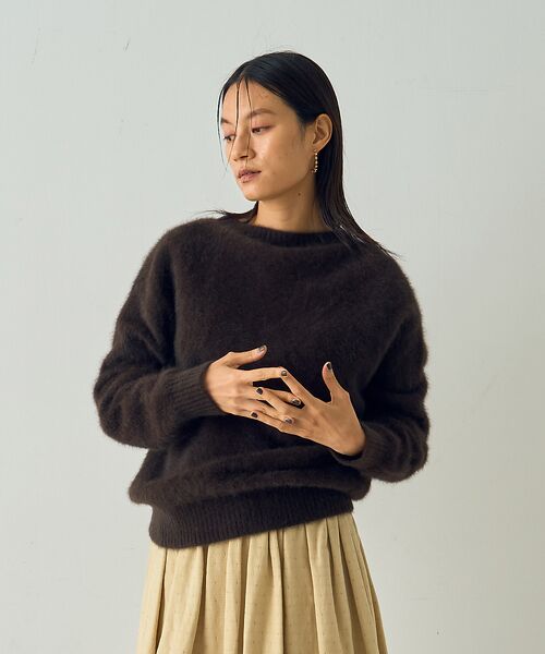 DESIGNWORKS / デザインワークス ニット・セーター | フォックスカシミヤガンジーネックプルオーバー | 詳細17